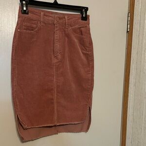 Elegant Women's Dusty Pink Pencil Skirt